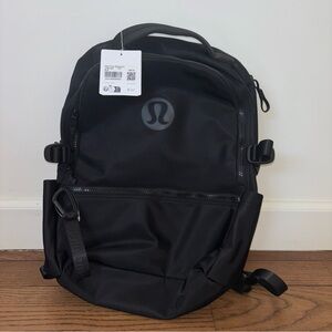 NWT NEW Crew Lululemon athletica Black Backpack
